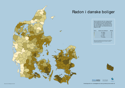 Radon kort